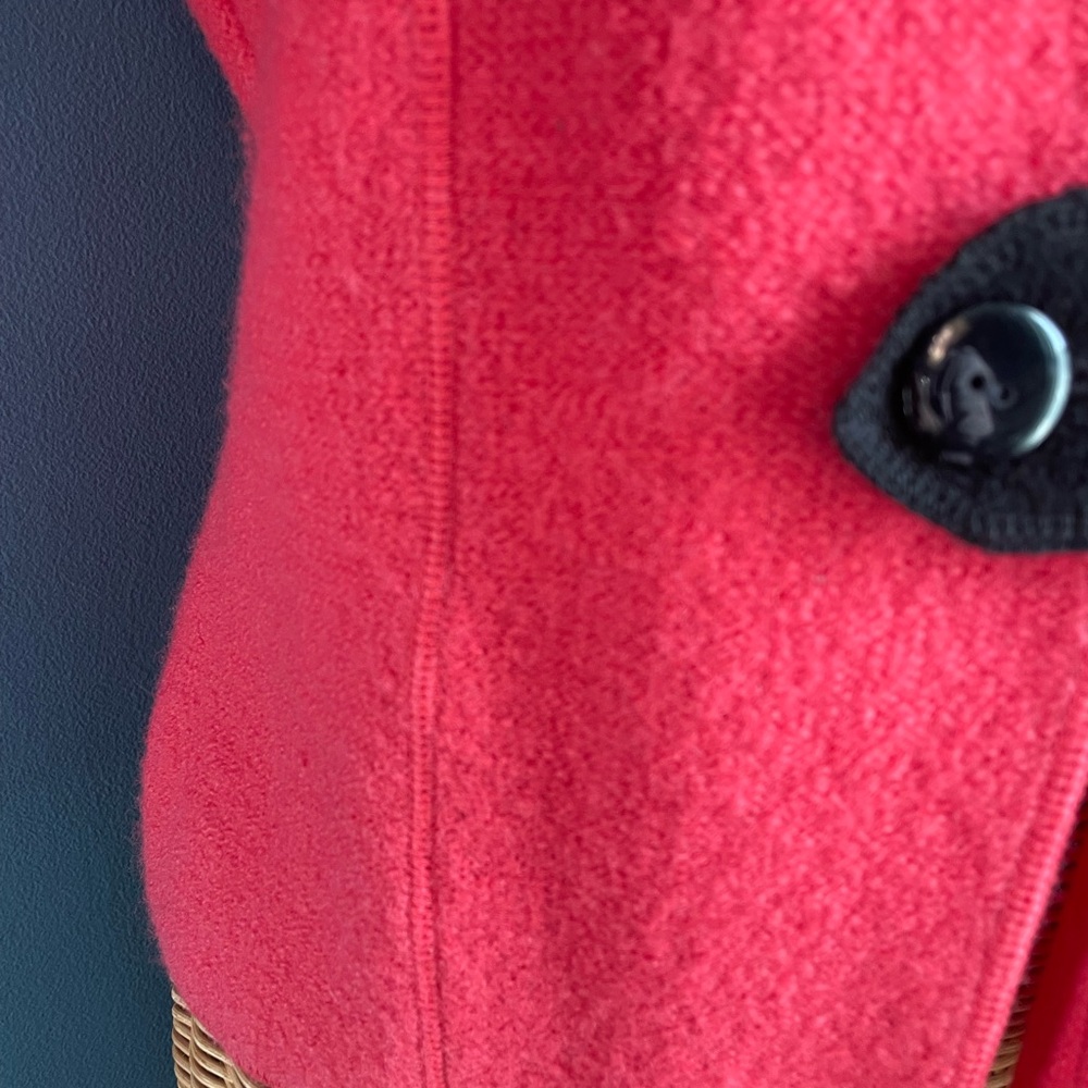 South Wool Toggle Button Front Sweater Cardigan U… - image 6